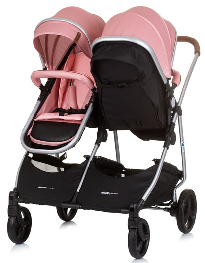 Carrito De Bebé Gemelar Dúo Smart Flamingo_2