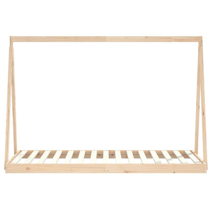 Vidaxl Estructura De Cama Infantil Madera Maciza De Pino 90x190 Cm_3