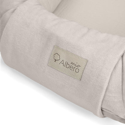 Cuna Nido Colecho Bebe Muselina Beige_1