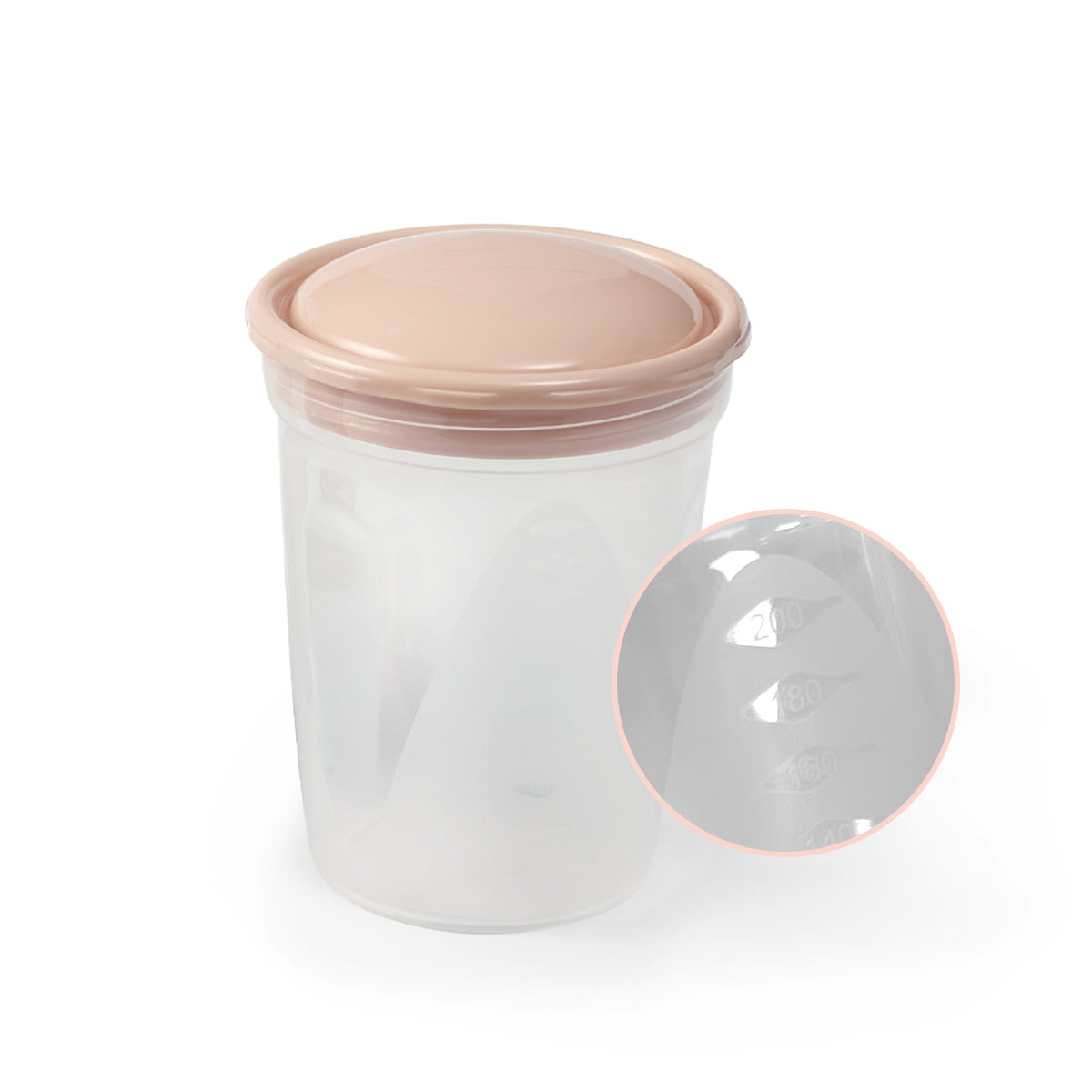 Recipientes Para La Leche Y Alimentos Pack 4 Unid. Beige_5