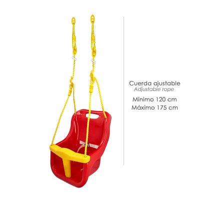 Columpio Jardin Asiento Bebe 38x25x52 Cm._1