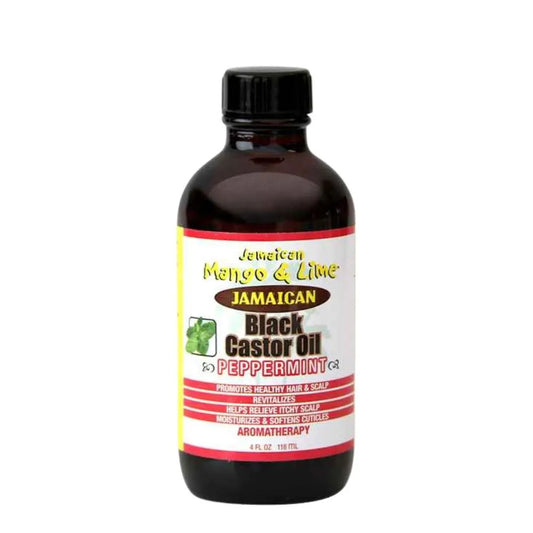 Aceite Black Castor Oil Peppermint Jamaican M&l 118ml_0