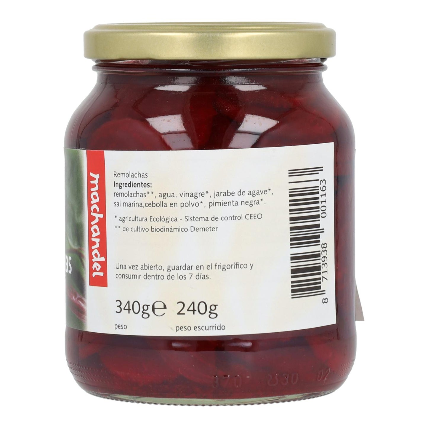 Beterraba Biológica Demeter Machandel 350 g