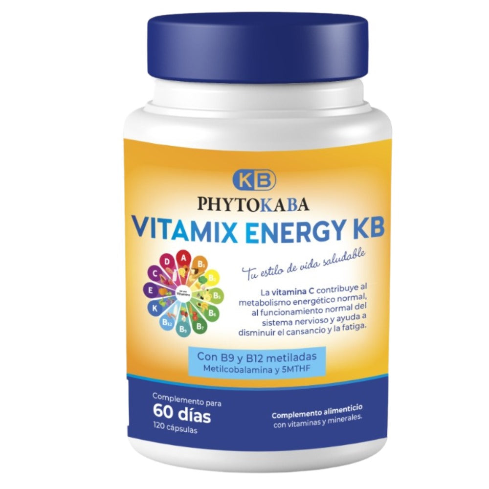 Vitamix Energy Kb 120 Cápsulas Vitaminas Y Minerales