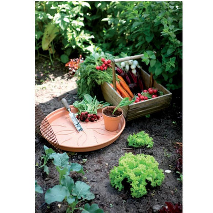 Prato de panela Green Basics Elho Terra 17 cm