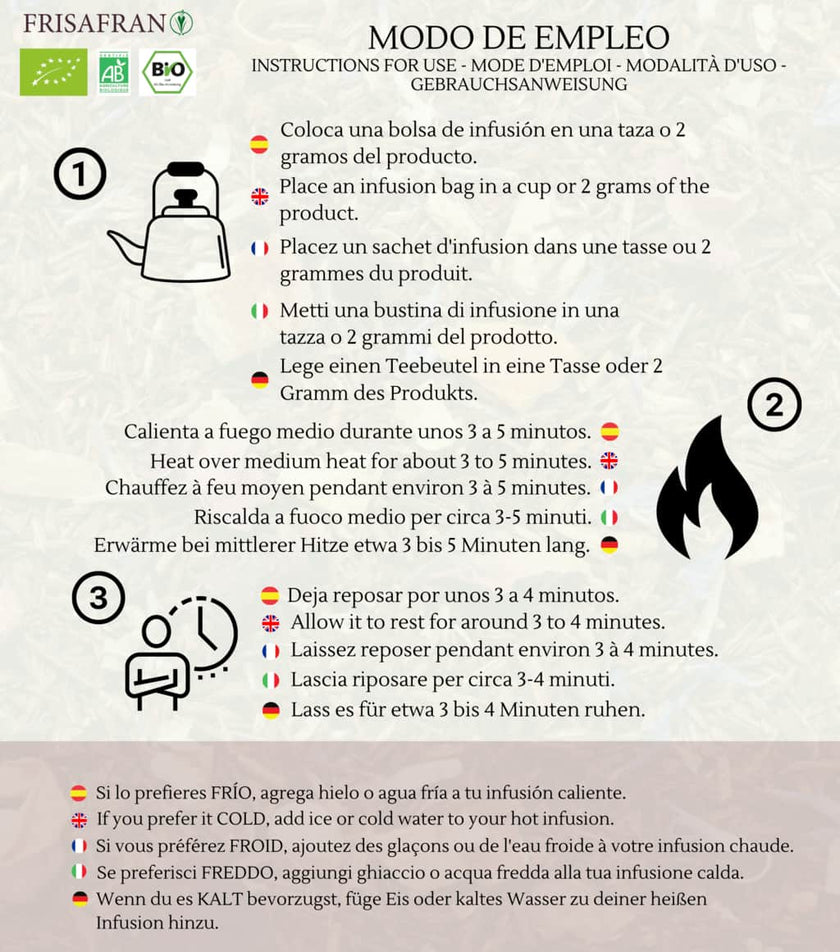 Infusión De Rooibos Antioxidante Ecológica En Pirámides | Calidad | Frisafran 60 Uds_5