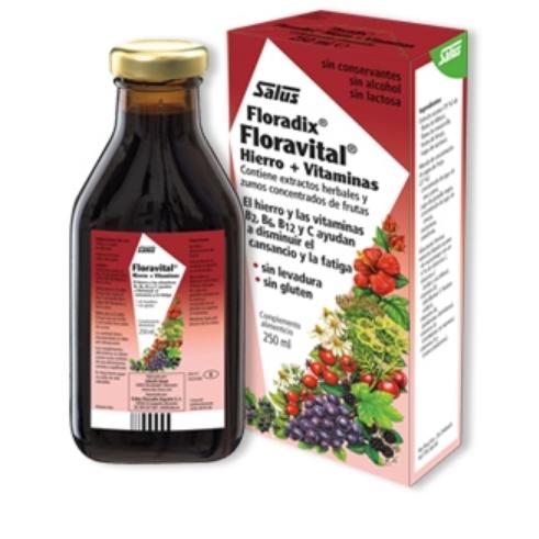 Floravital Ferro e vitaminas Salus 250 ml
