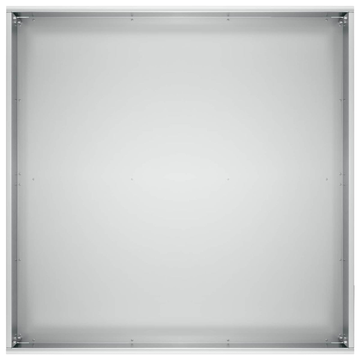 Macetero De Jardín Plateado 40 X 40 X 30 Cm Acero Galvanizado_3