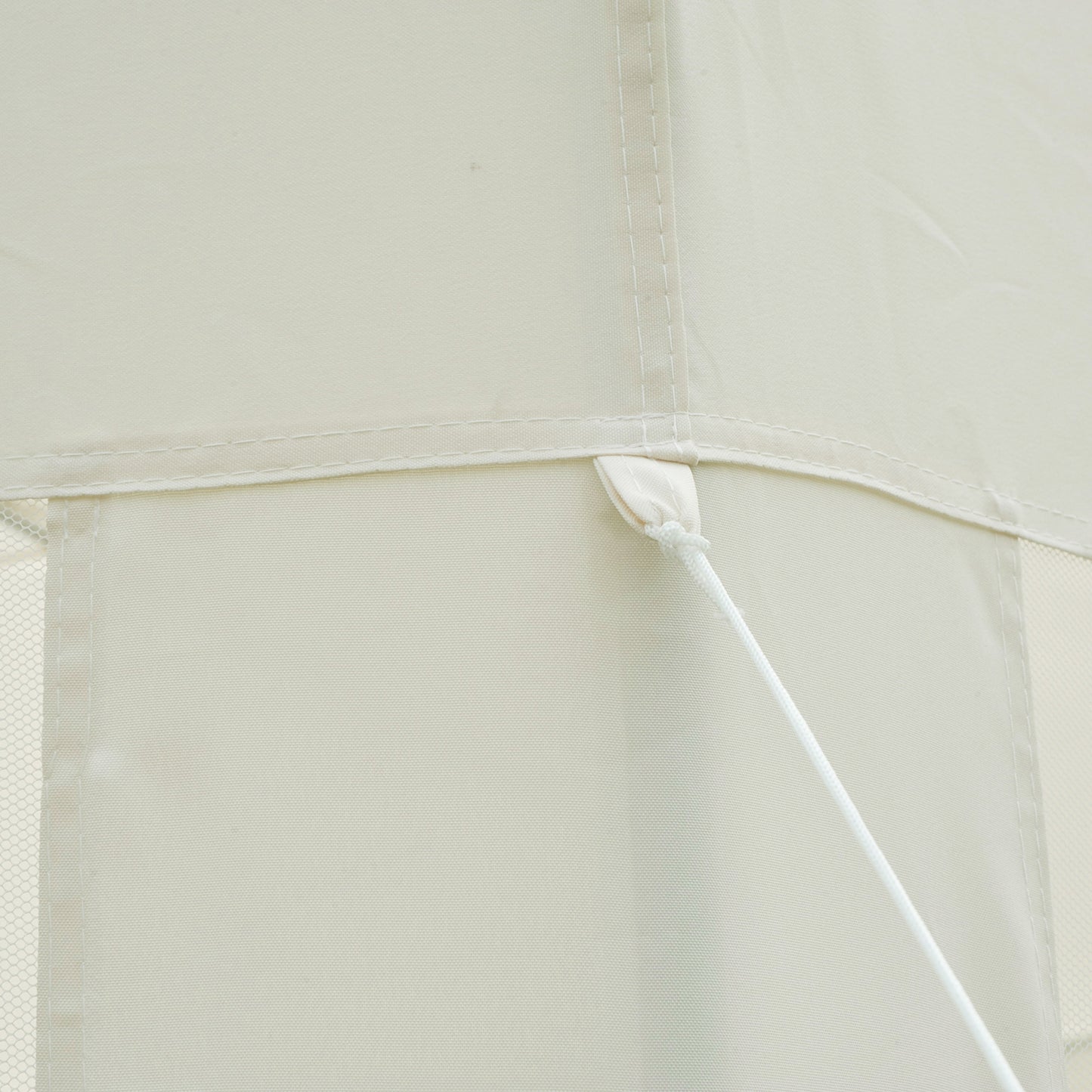 Outsunny Carpa Jardín Cenador Hexágonal Pabellón Gazebo Con Mosquitera 3 Color_4