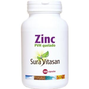 PVC Quelatado Zinco 100 Cápsulas Sura Vitasan