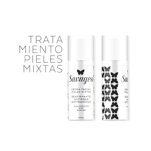Savages Creme Facial Anti-envelhecimento para Pele Mista, 50 ml
