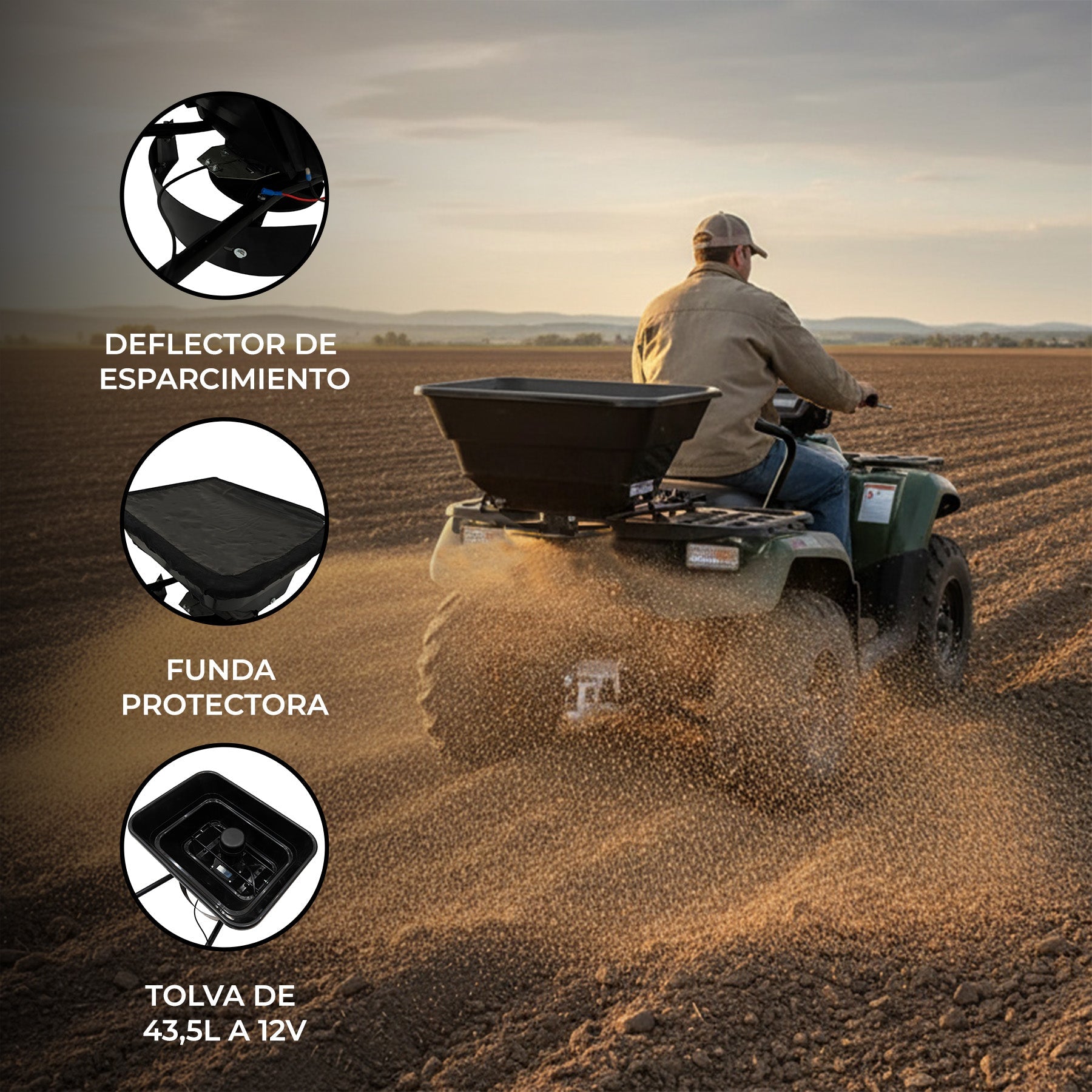 Esparcidor Para Atv/todo Terreno_1