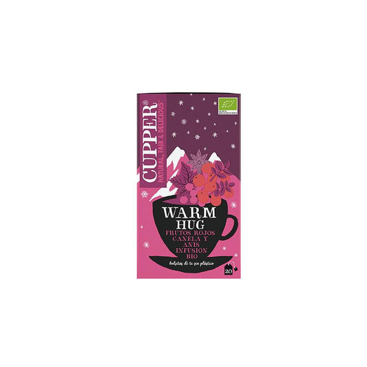 Infusão Winter Warm Hug Bio Cupper 20 saquetas 