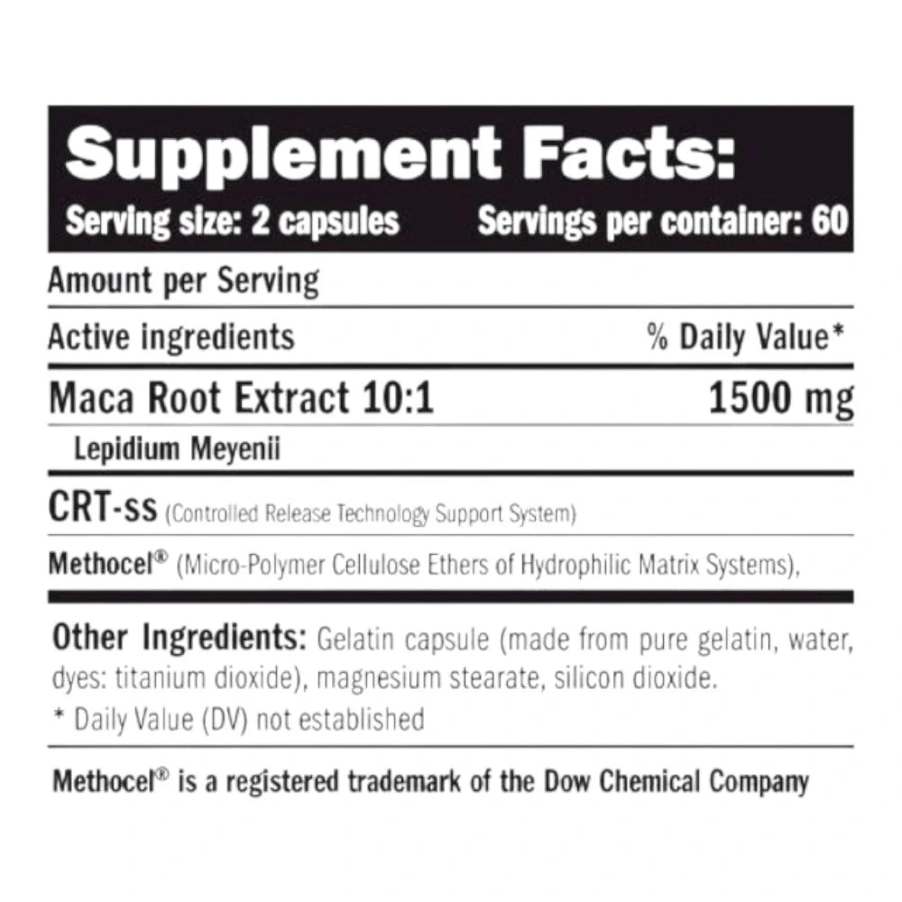 Peruvian Maca 120 Caps_1