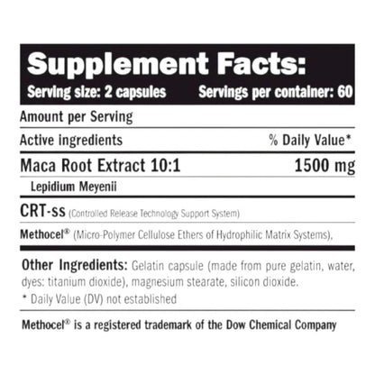 Peruvian Maca 120 Caps_1