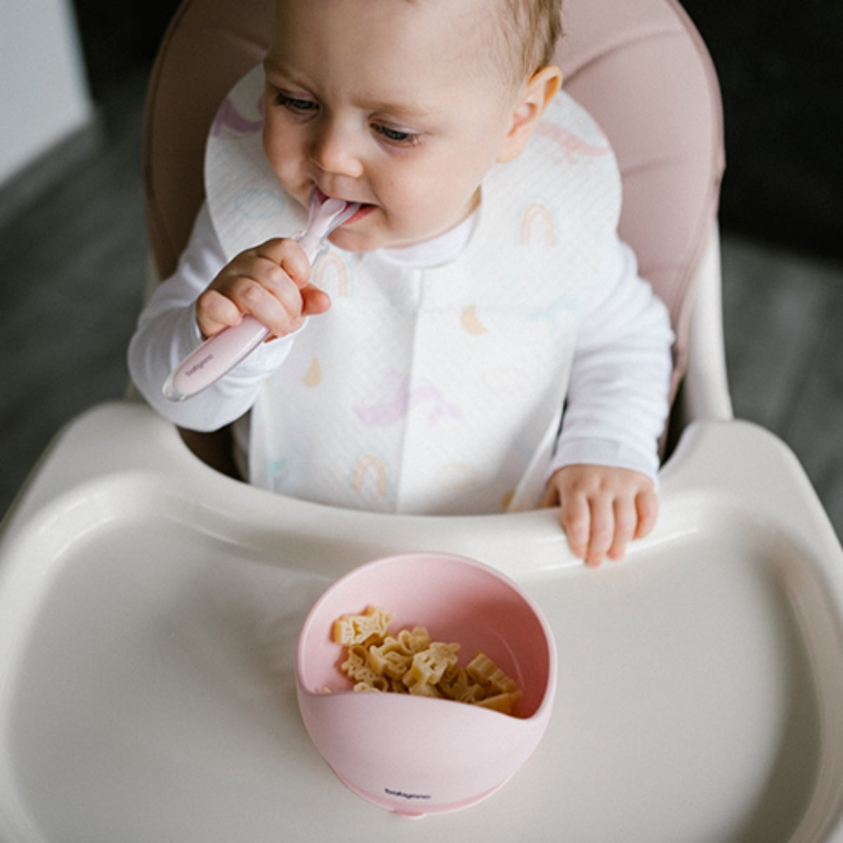 Babyono Cuchara De Silicona Flexible Para Bebés | Suave, Segura Y Pensada Para Sus Primeros Bocados_4