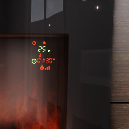 Cecotec Chimenea Eléctrica Chimenea Electrica Decorativa De Pared Ready Warm 2600 Curved Flames_1