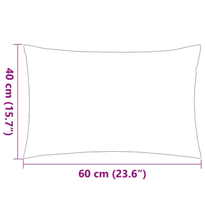 Vidaxl Cojines Para Exteriores 60x40 Cm Rosa 2 Unidades_2