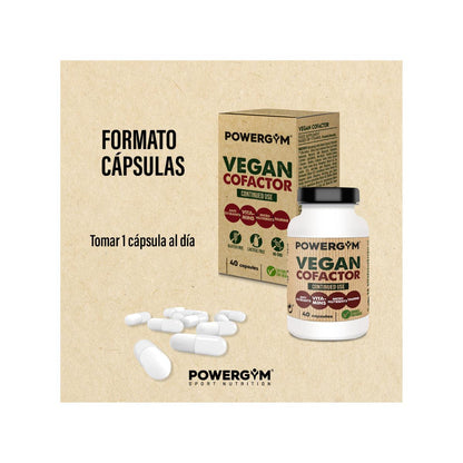 Powergym Regenerative Vegan Pack (Vitamina C + Colagénio + Cofator)