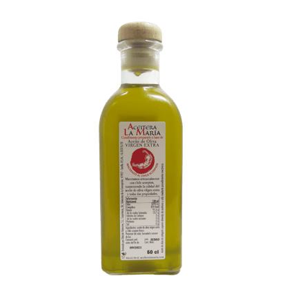 Aceite De Oliva Virgen Extra Macerado Al Chile Scorpion 50 Cl Con Vertedor_1