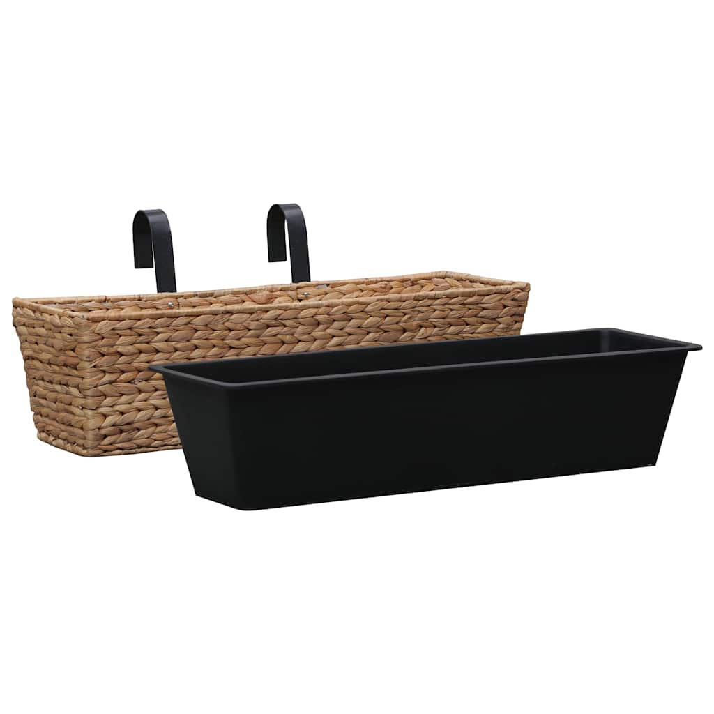 Conjunto De Jardineras 2 Unidades Jacinto De Agua_2