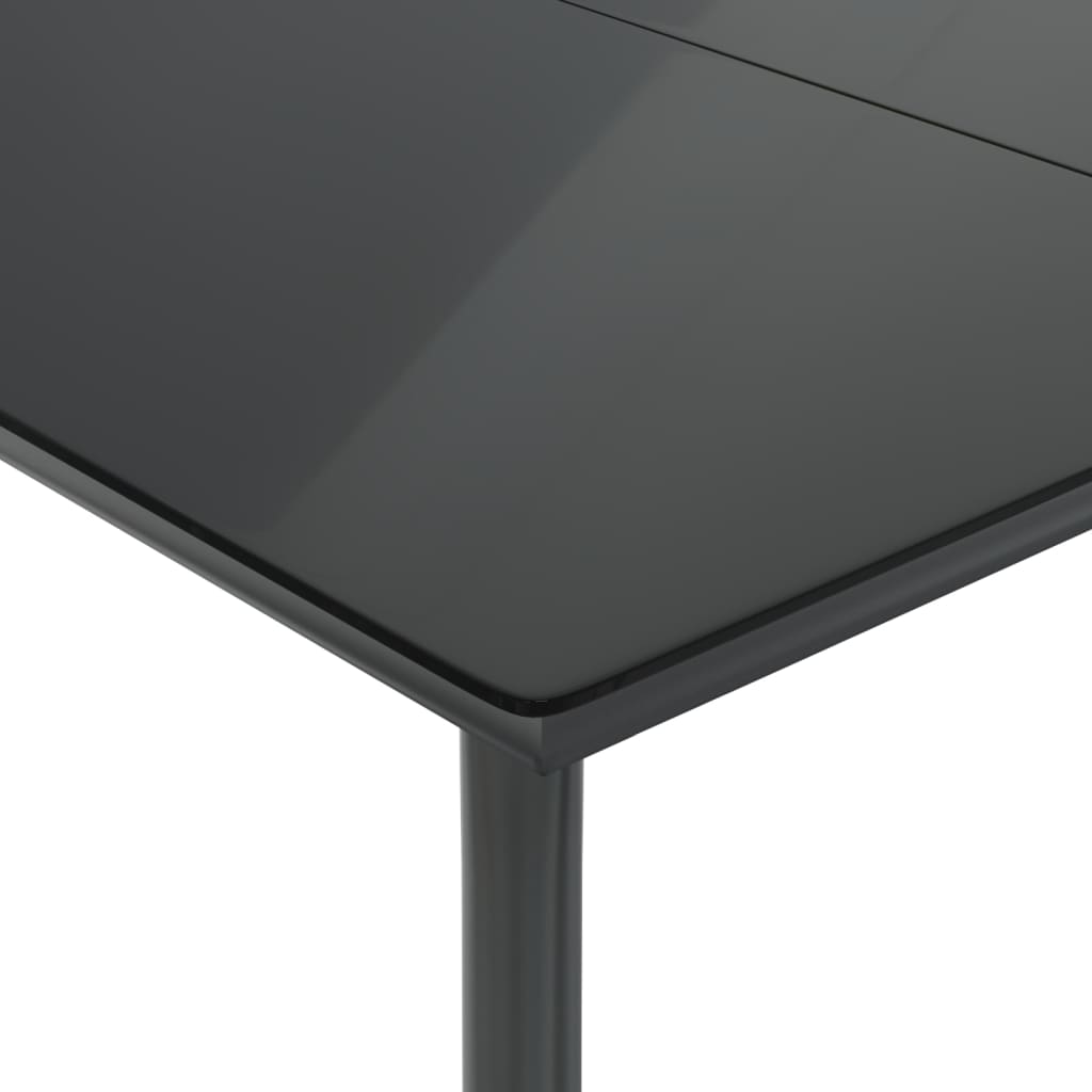 Set Comedor De Jardín 3 Pzas Cojines Ratán Sintético Gris Claro / Vetonek_3