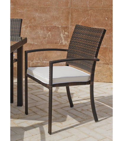 Pack De 2 Sillones Huitex Bahia Apilables Con Cojines. 88 Cm(alto) 55 Cm(ancho)60 Cm(fondo_0
