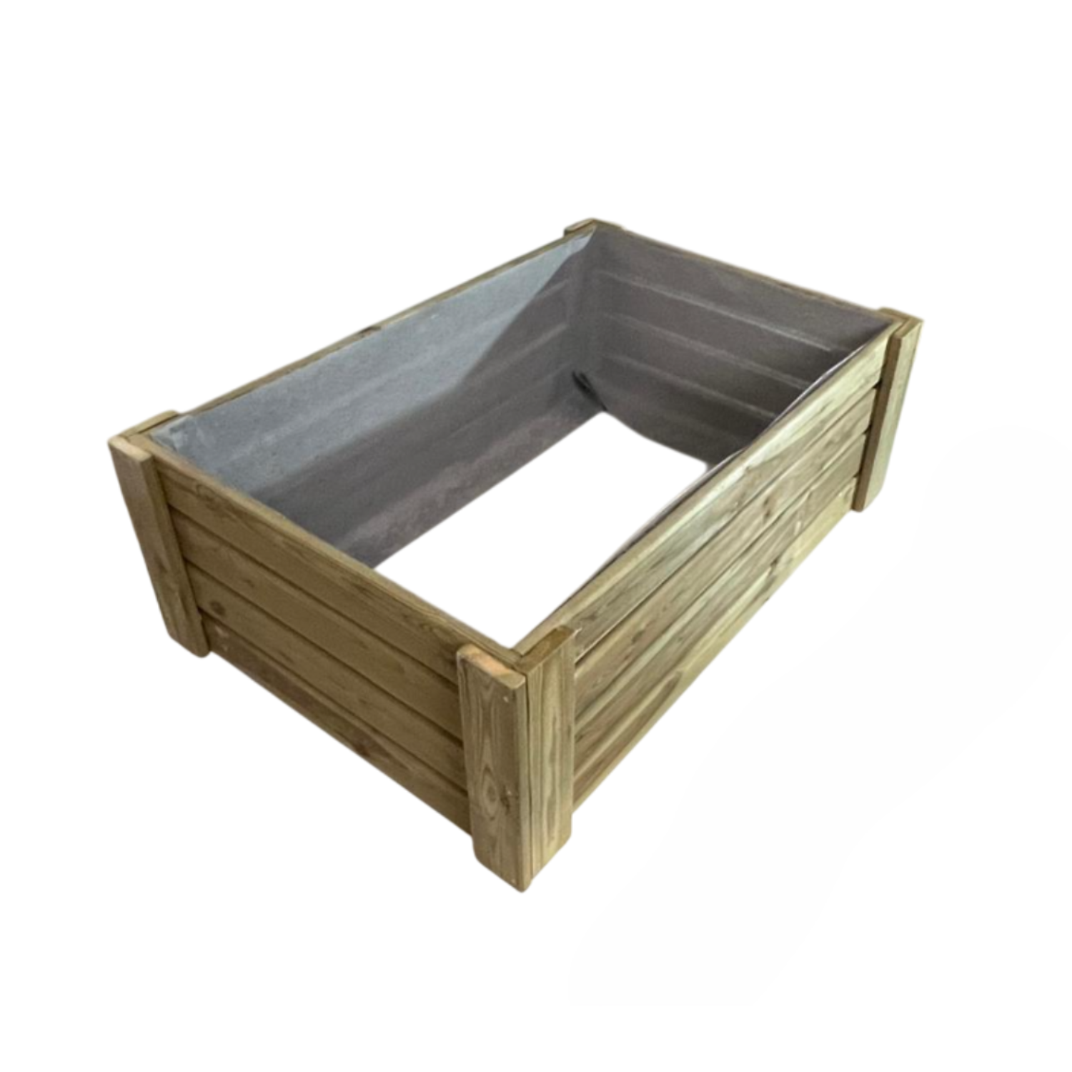 Cajón De Cultivo Natura. Altura De 40 Cm. Sin Base. Vidahuerto 120x100x40 Cm._3