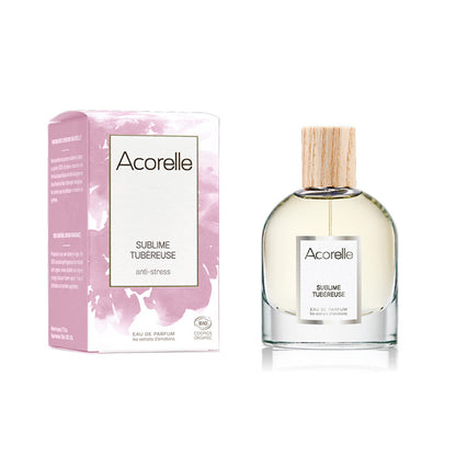 Conjunto de perfumes 100% de origem natural Sublime Fragrance Tubereuse, Acorelle, 1x50ml + 1x10ml