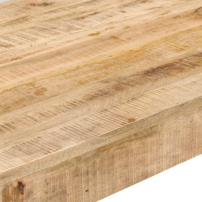 Mesa De Comedor De Madera Maciza De Mango 160x80x76 Cm_2