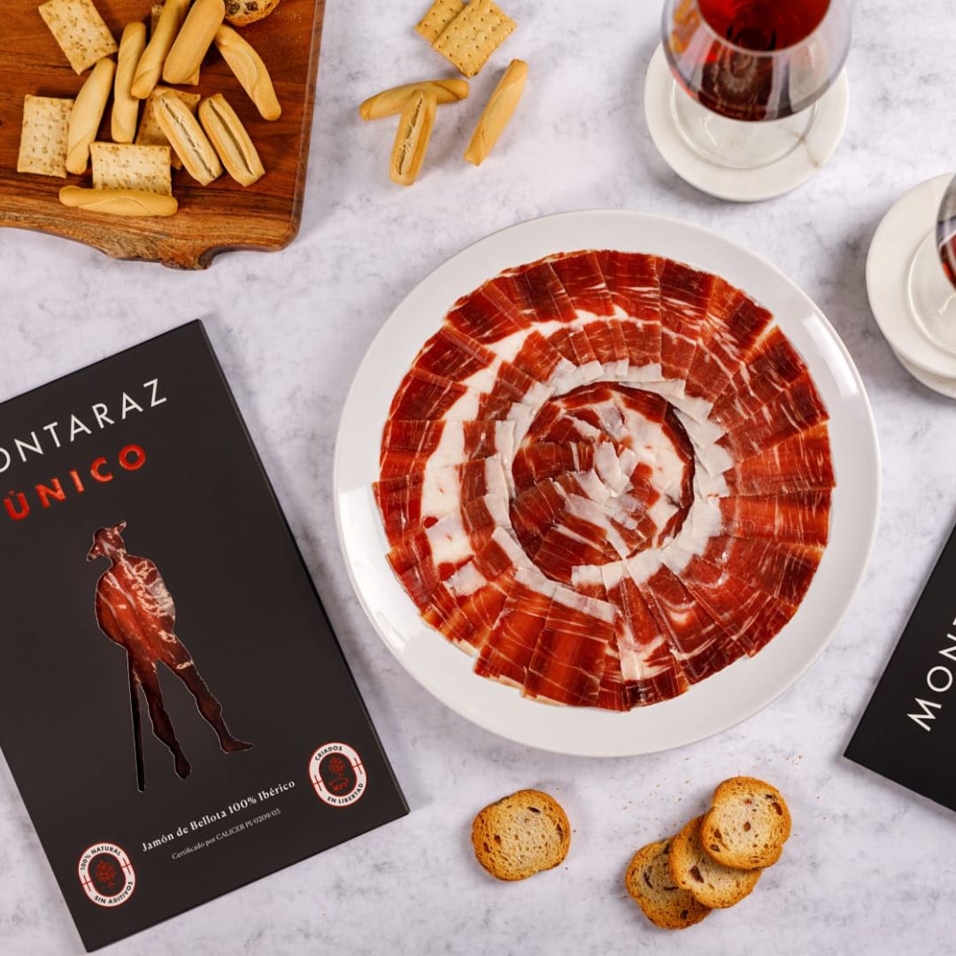 Montaraz® Caja Regalo Gourmet | 6 Loncheados Surtidos (jamón, Lomo, Chorizo Y Salchichón) 100% Ibéricos De Bellota_3