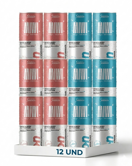 Energia Mixbox 0% Azucar Miwi On 12 Latas 25cl_0