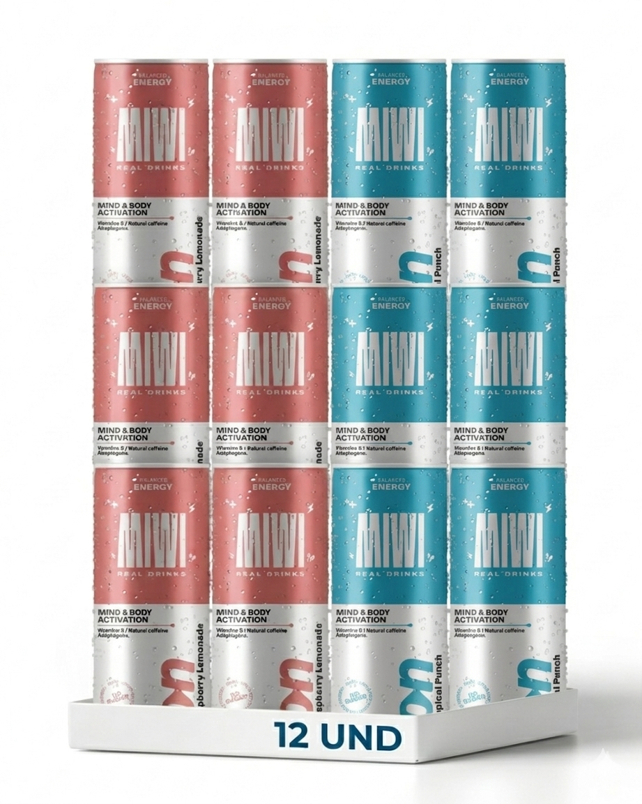 Energia Mixbox 0% Azucar Miwi On 12 Latas 25cl_0
