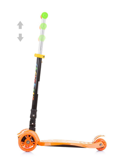 Patinete Infantil Croxer Evo Plegable Hasta 50 Kg Orange_1