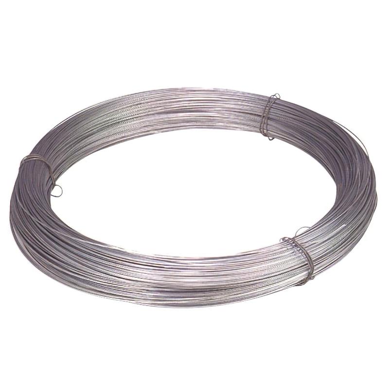 Alambre Galvanizado Rollo  5 Kg. Nº15 - 2,4 Mm._0