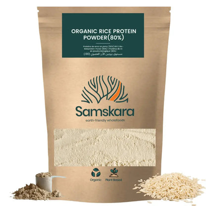 Proteína De Arroz Integral Bio - 1.5kg | Proteína Vegetal Vegana Para Batidos Y Repostería, Sin Azúcares Añadidos_0