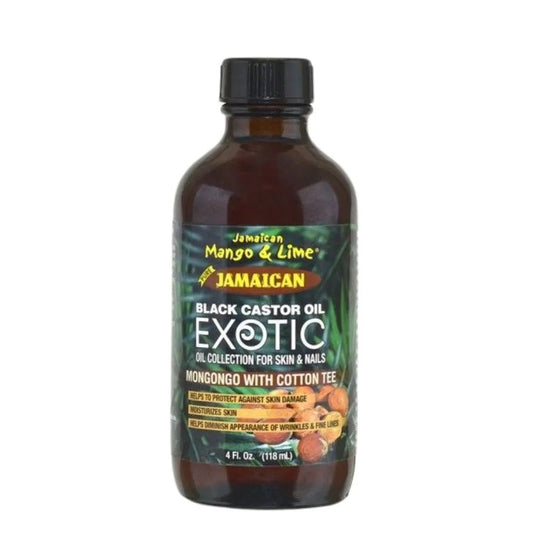 Aceite Black Castor Exotic Oil Mongongo Jamaican M&l 118ml_0