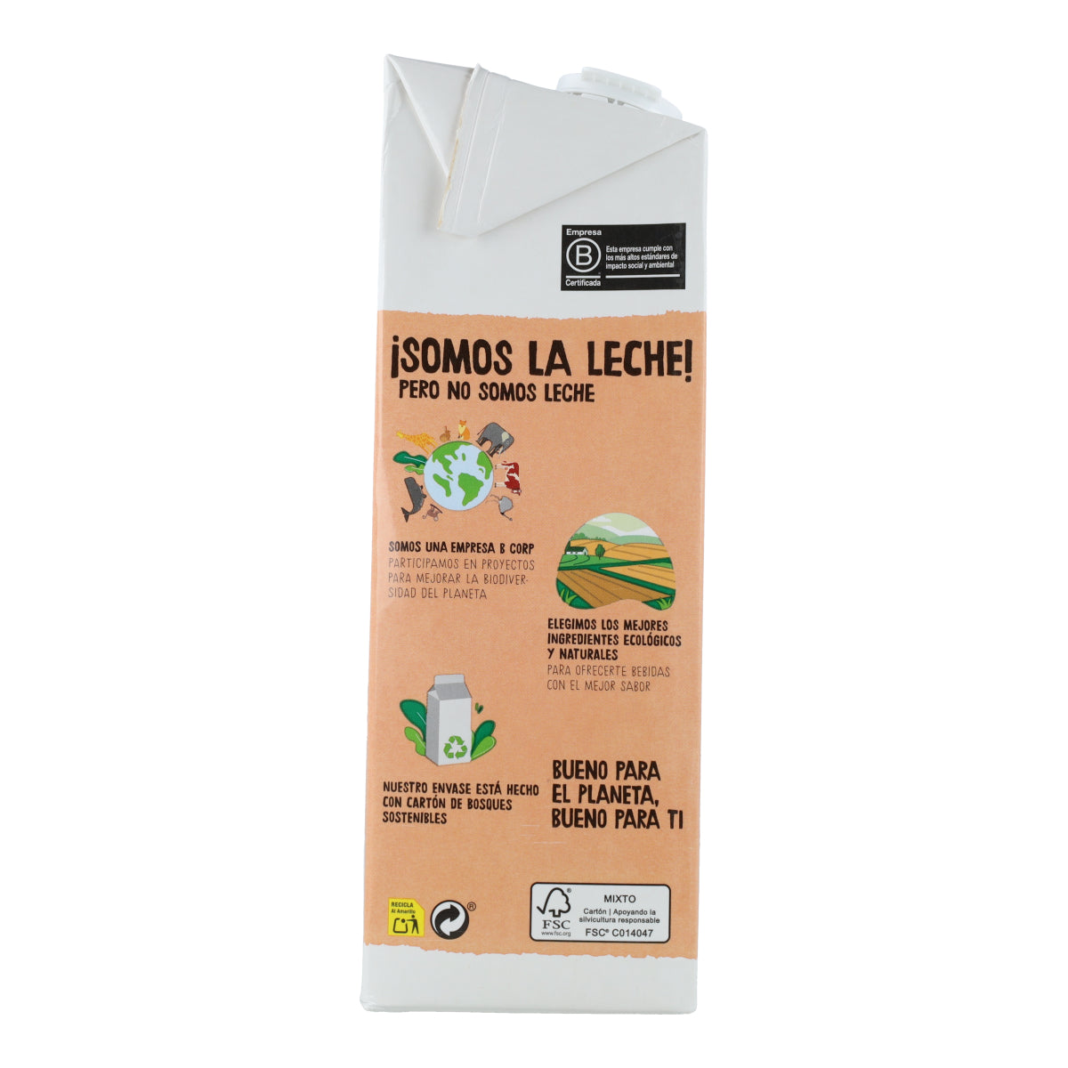Bebida de Aveia Biológica Ecocesta 0% Açúcar 1L