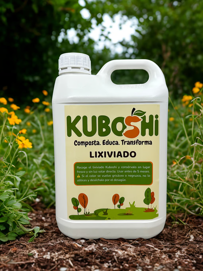 Garrafa De 5 L Con Tapón Desgasificador Para Lixiviado Kuboshi_1