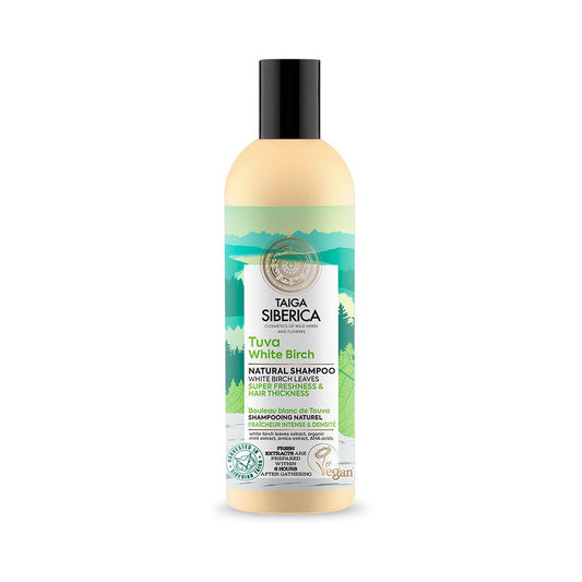 Champô Natural Super Fresh para Cabelo Grosso Taiga Natura Siberica 270 ml