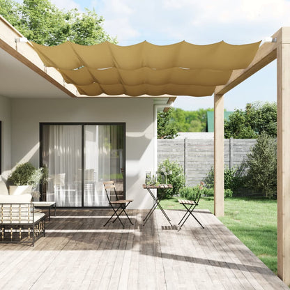 Vidaxl Toldo Vertical Beige 180x270 Cm Tela Oxford_1