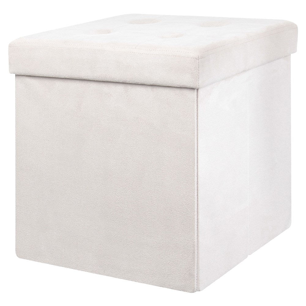 Caja-puf Plegable Beige_0