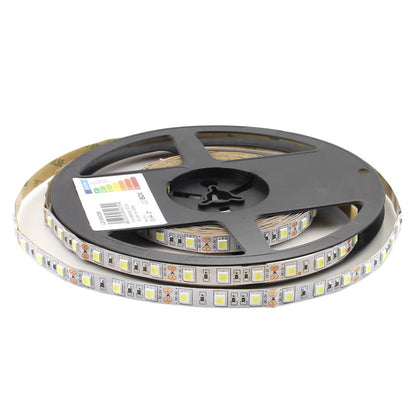 Tira Led Monocolor Hq Smd5050, Dc12v, 5m (60 Led/m), 72w, Ip20, Blanco Frío_2