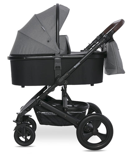 Carro De Bebé Dos Piezas Boston Hasta 22 Kg Dolphin Grey_1