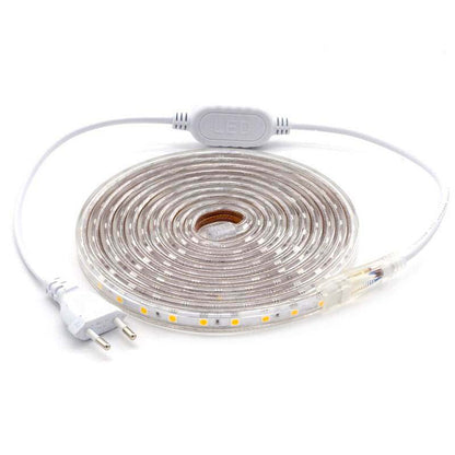 Kit Tira Led 220v Smd5050 Epistar, 60led/m 3 Metros, Blanco Cálido_1