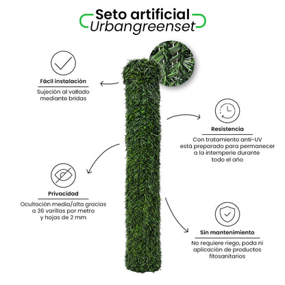 Seto Artificial Urbangreenset 2x3 M Nortene_2