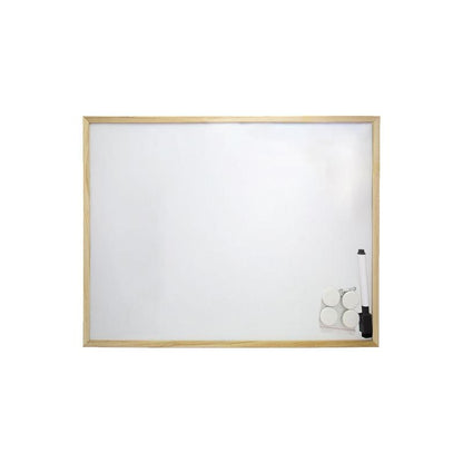 Pizarra Magnetica Blanca 30x40 Cm. Con Rotulador Y 4 Imánes_1