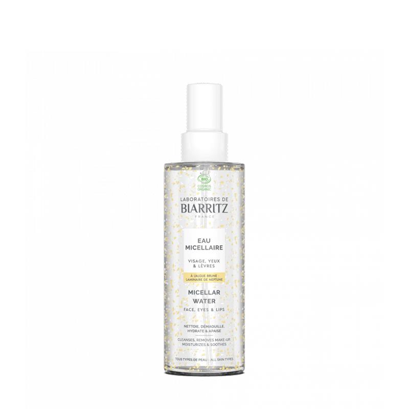 Água micelar para rosto, olhos e lábios 200 ml Biarritz