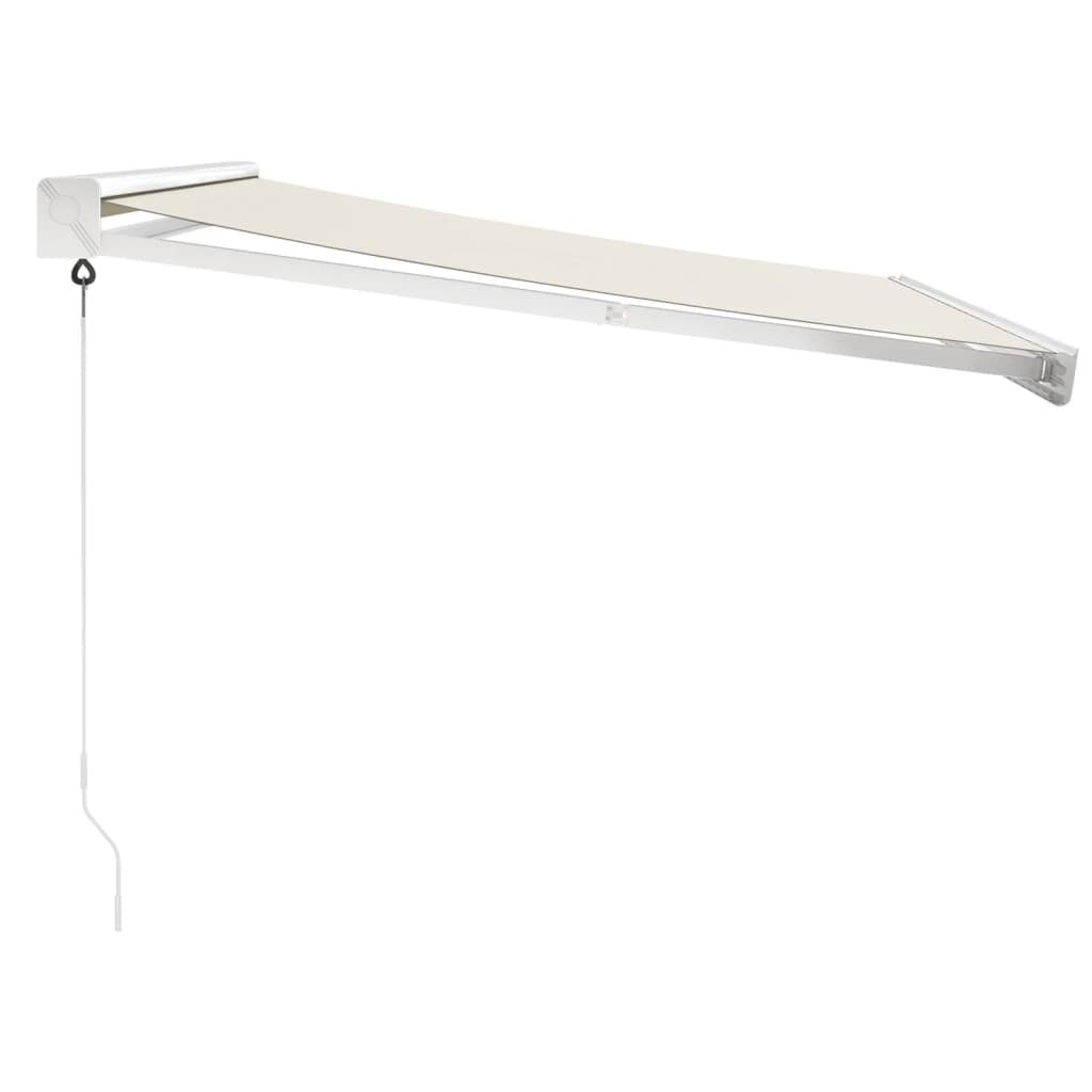 Vidaxl Toldo Retráctil Aluminio Y Tela Color Crema 3x2,5 M_3