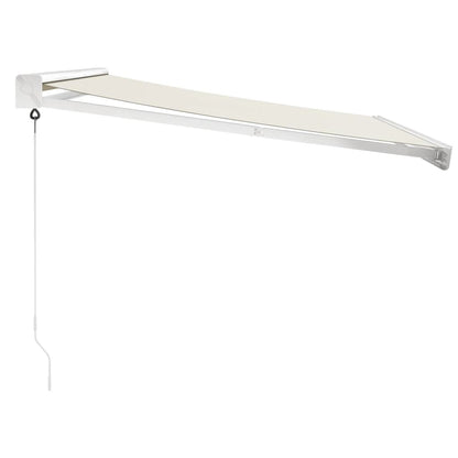 Vidaxl Toldo Retráctil Aluminio Y Tela Color Crema 3x2,5 M_3